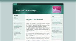 Desktop Screenshot of dermatologia.hc.edu.uy