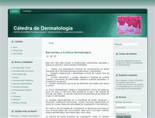 Tablet Screenshot of dermatologia.hc.edu.uy